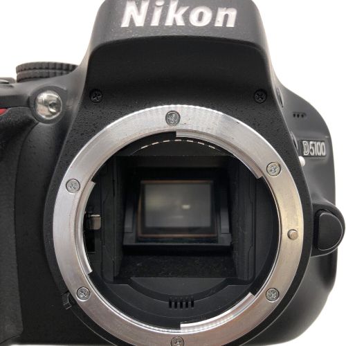 Nikon (ニコン) デジタル一眼レフカメラ D5100ボディ 1690万画素(総画素) APS-C CMOS 専用電池 SDカード対応 2020683