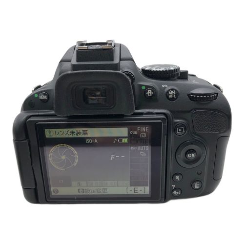 Nikon (ニコン) デジタル一眼レフカメラ D5100ボディ 1690万画素(総画素) APS-C CMOS 専用電池 SDカード対応 2020683