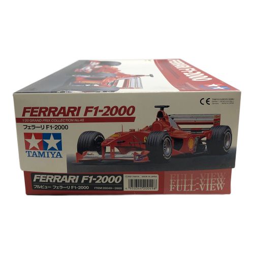 TAMIYA (タミヤ) プラモデル 1/20 グランプリコレクション No.48 フルビュー フェラーリ F1-2000 クリヤーレッド プラモデル