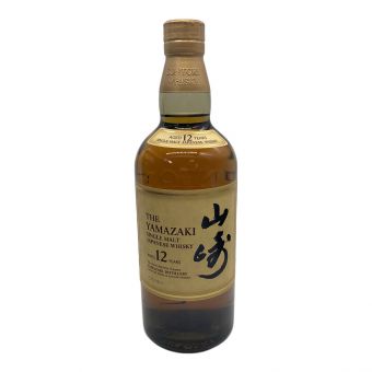 サントリー ジャパニーズウィスキー 700ml 山崎 12年 未開封