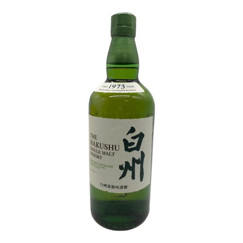 サントリー ジャパニーズウィスキー 700ml 本体のみ 白州 1973年 現行ボトル 未開封 東京都