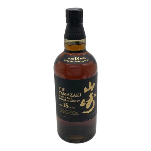 サントリー ジャパニーズウィスキー 700ml  山崎 18年 未開封 大阪府