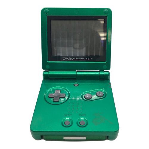 Nintendo (ニンテンドウ) GBA・SP レックウザエディション エメラルドカセット付き 充電接続口不安定 電源・音は確認済み 動作確認済み XJH14924461