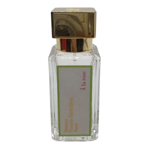 maison francis kurkdjian (メゾンフランシスクルジャン) オードパルファム A la rose 35ml 残量50%-80%