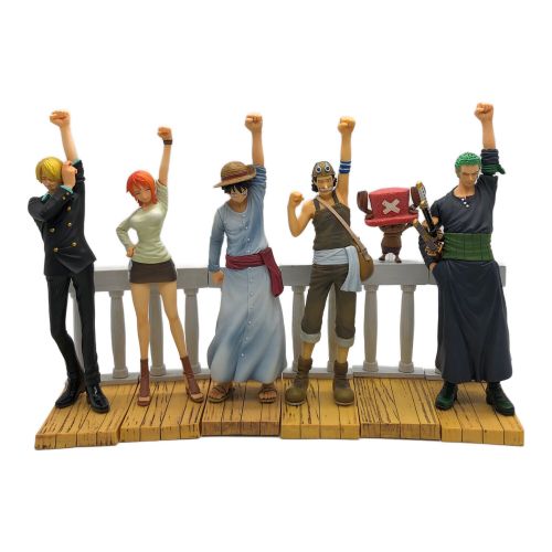 BANPRESTO (バンプレスト) ONE PIECE ドラマティックショーケース 仲間の印 6体セット