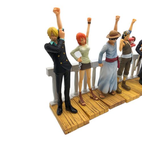 BANPRESTO (バンプレスト) ONE PIECE ドラマティックショーケース 仲間の印 6体セット