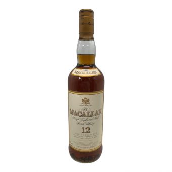 マッカラン (MACALLAN) スコッチウィスキー 750ml  シングルハイランドモルト 12年 旧ボトル 未開封 スコットランド