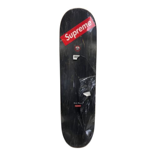 SUPREME (シュプリーム) スケートボード レッド Chalk Logo Skateboard KAWS