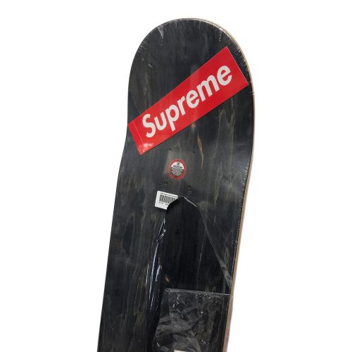 SUPREME (シュプリーム) スケートボード レッド Chalk Logo Skateboard KAWS