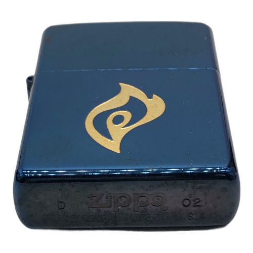 ZIPPO (ジッポ) ZIPPO 2002 ブルー FIRE