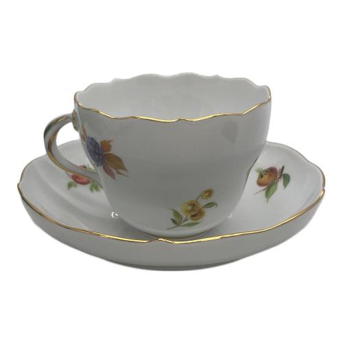 Meissen (マイセン) カップ&ソーサー 240210 338 葡萄&プラム * 果実模様