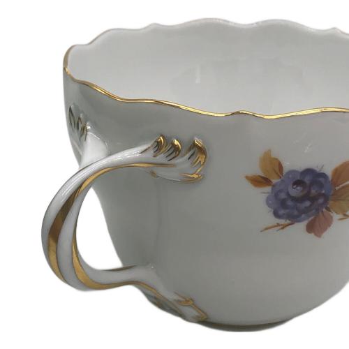 Meissen (マイセン) カップ&ソーサー 240210 338 葡萄&プラム * 果実模様