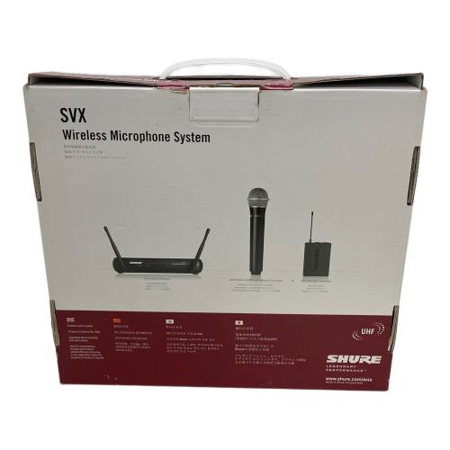 SHURE (シュア) SVXボディーパック・ワイヤレスシステム SVX14J/CVL-JB1 2021年製