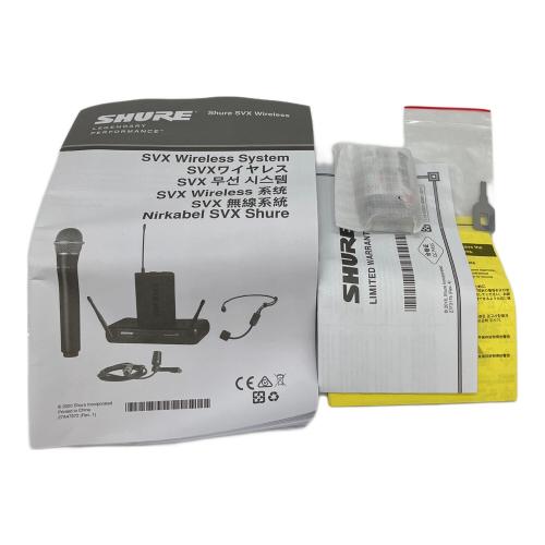 SHURE (シュア) SVXボディーパック・ワイヤレスシステム SVX14J/CVL-JB1 2021年製