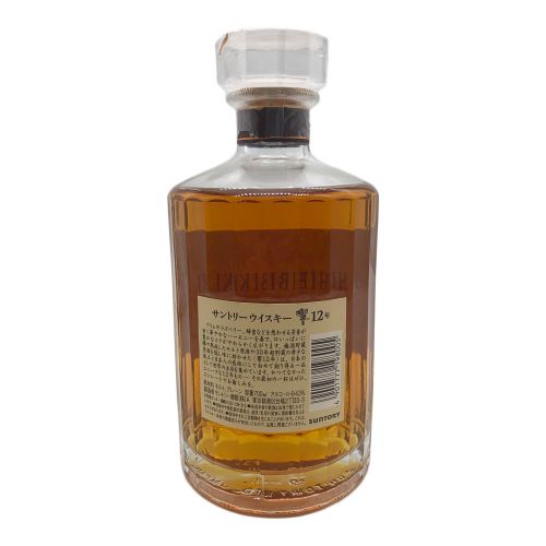 響 (サントリー（SUNTORY）) ジャパニーズウィスキー 700ml 箱付 12年 現行ボトル 未開封