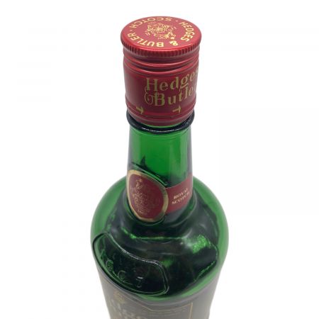 ヘッジス＆バトラー スコッチウィスキー 750ml 12年 未開封