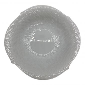 Meissen (マイセン) サラダボウル * 本体のみ 21.5cm 波の戯れホワイト