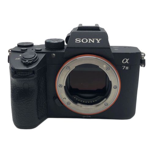 SONY α7 III デジタル一眼レフカメラ シャッター枚数9900番台