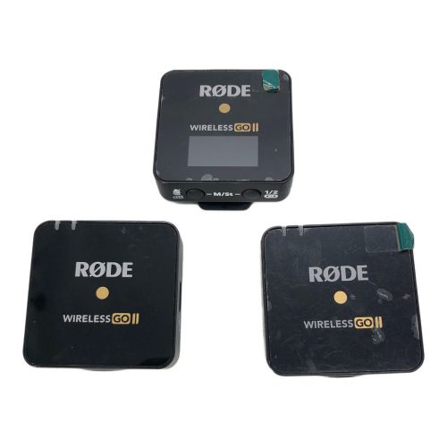 RODE (ロード) WIRELESS GO Ⅱ 3点