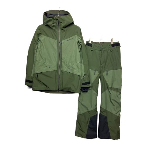 Peak Performance (ピーク・パフォーマンス) スキーウェア(セット) W GRAVITY 2L GORE-TEX JAC メンズ SIZE M ブラック×オリーブ