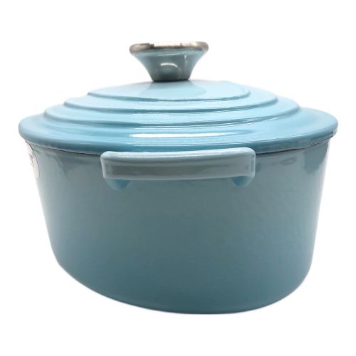 LE CREUSET (ルクルーゼ) 鍋 ピュリストブルー 20cm 1.9L ココットダムール