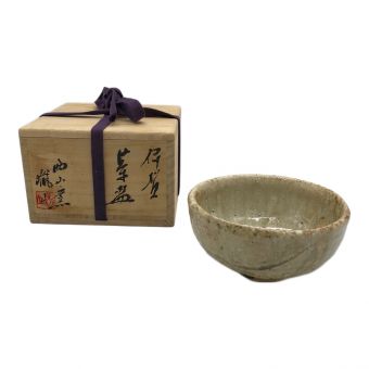 伊賀焼 (イガヤキ) 茶碗 西山窯 坂本瀧山