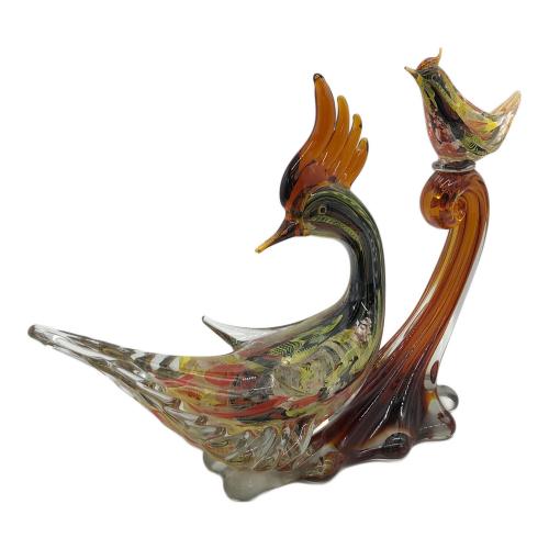 マルティガラス ガラスオブジェ 鳥