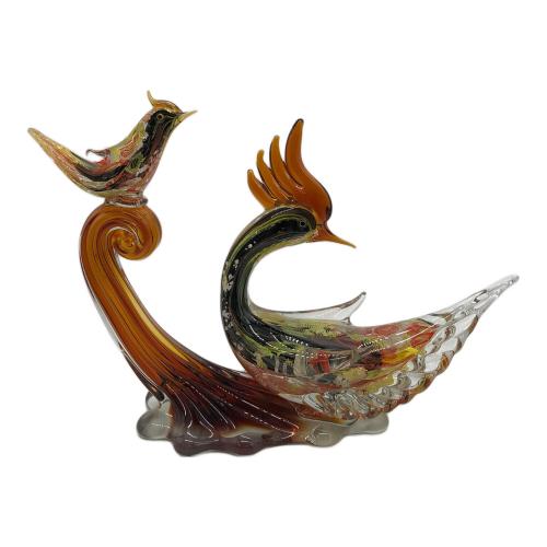 マルティガラス ガラスオブジェ 鳥｜トレファクONLINE