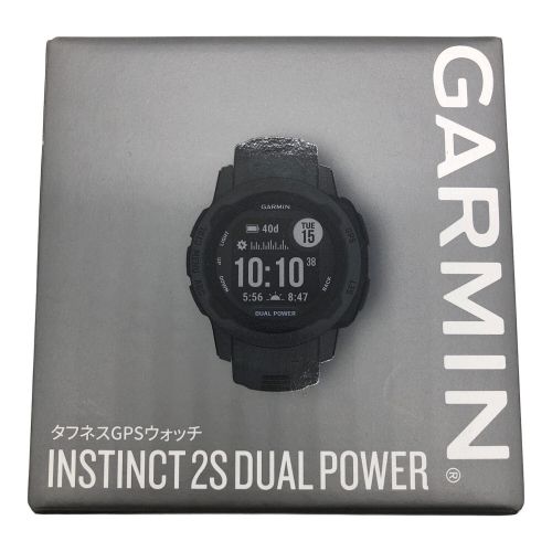 GARMIN (ガーミン) タフネスGPSウォッチ MIL-STD-810G INSTINCT 2S DUAL POWER 741029134