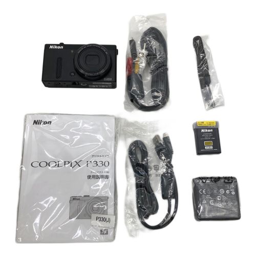 Nikon COOLPIX コンパクトデジタルカメラ P330 1276万画素数 専用電池 20012661