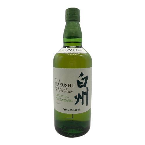 サントリー ジャパニーズウィスキー 700ml 白州 シングルモルト 未開封