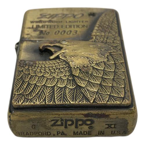 WINDPROOF LIGHTER ZIPPO USA製・No.003