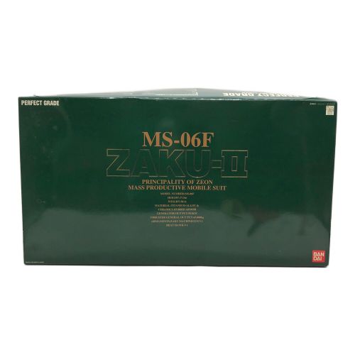 BANDAI (バンダイ) ガンプラ 箱キズ・ヨゴレ有 PG 1/60 ジオン公国軍汎用モビルスーツ 「ザクⅡ」 MS-06F