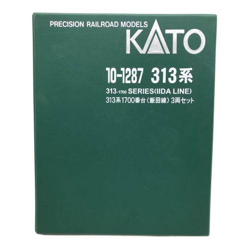 KATO (カトー) Nゲージ ※パンタグラフ破損有 313系1700番飯田線3両セット 動作確認済み 10-1287 313系