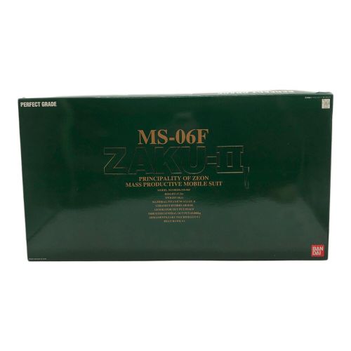 BANDAI (バンダイ) ガンプラ 箱キズ・ヨゴレ有 PG 1/60 ジオン公国軍汎用モビルスーツ 「ザクⅡ」 MS-06F