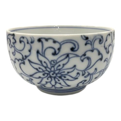 橘吉 (タチキチ) 湯呑み 京唐草