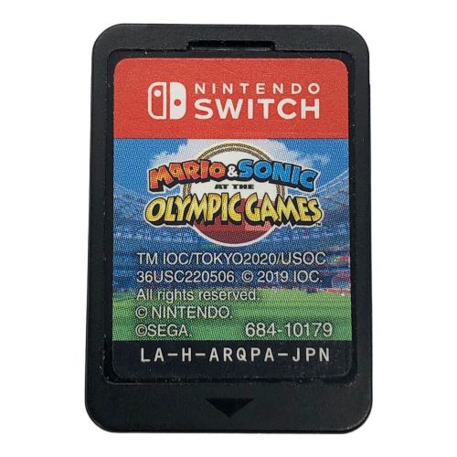 Nintendo Switch用ソフト マリオ＆ソニック AT 東京2020オリンピック CERO A (全年齢対象)