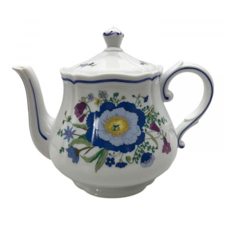 最終お値下げです。リチャードジノリのフラワーポット RICHARD GINORI (リチャードジノリ) ティーポット ブルーフラワー