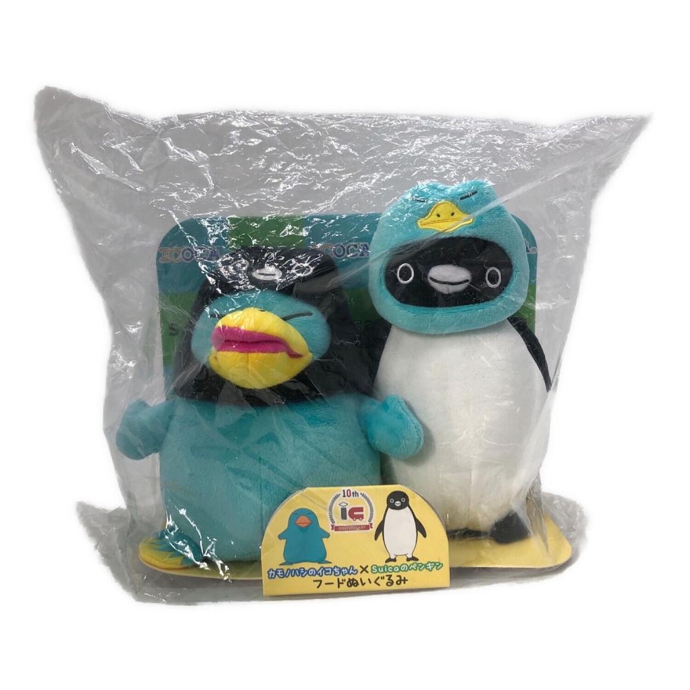 カモノハシのイコちゃん × Suicaのペンギン フードぬいぐるみ