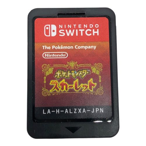 Nintendo Switch用ソフト ポケットモンスター スカーレット CERO A (全年齢対象)