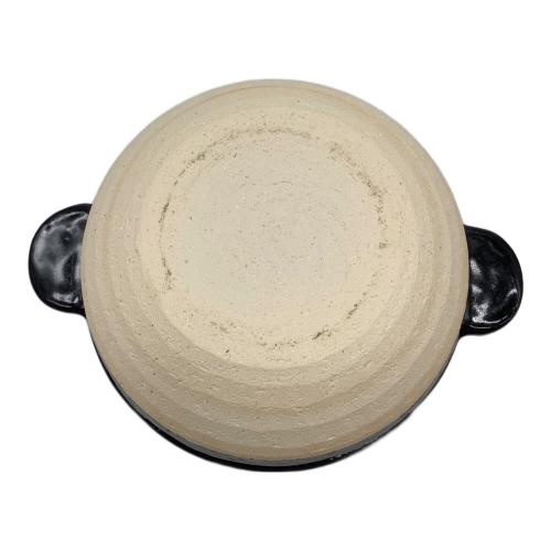 長谷園 伊賀焼 土鍋 ブラック 2合炊き SCT-03