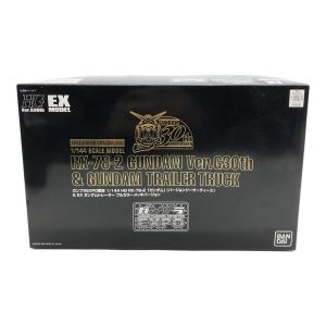 BANDAI (バンダイ) ガンプラ ガンプラEXPO限定 HG 1/144 GUNDAM Ver.G30th フルカラーメッキVer.＆EX HG EX