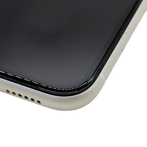 Apple (アップル) iPhone11 MWM22J/A サインアウト確認済 354001109158329 ○ au 修理履歴無し 128GB バッテリー:Cランク  iOS Blancco社