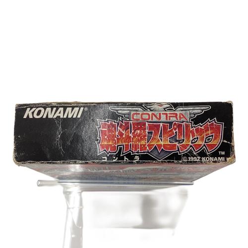 魂斗羅スピリッツ ファミコン用ソフト ジャンク品　※箱破損