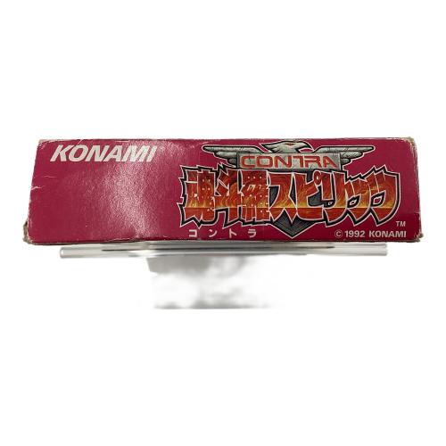 魂斗羅スピリッツ ファミコン用ソフト ジャンク品　※箱破損