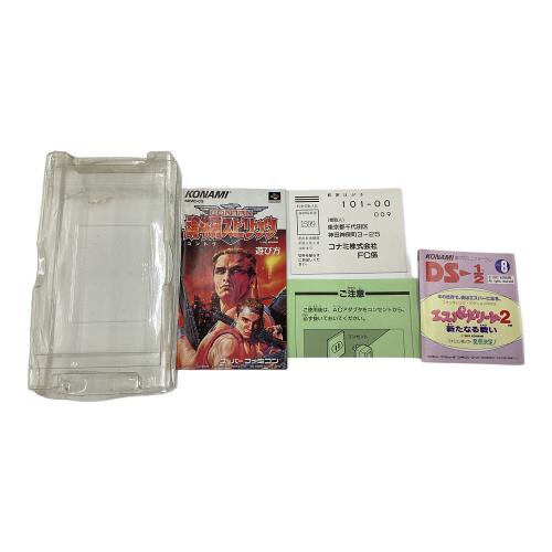 魂斗羅スピリッツ ファミコン用ソフト ジャンク品　※箱破損