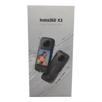 insta360 X3 (インスタサンロクマル) 静止画解像度 11968×5984 microSDXCカード 2.29 型(インチ) cinsaaq/b -
