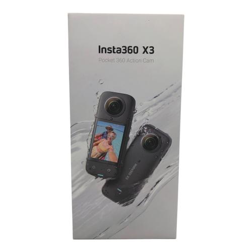 insta360 X3 (インスタサンロクマル) 静止画解像度 11968×5984 microSDXCカード 2.29 型(インチ) cinsaaq/b -