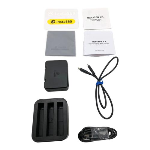 insta360 X3 (インスタサンロクマル) 静止画解像度 11968×5984 microSDXCカード 2.29 型(インチ) cinsaaq/b -