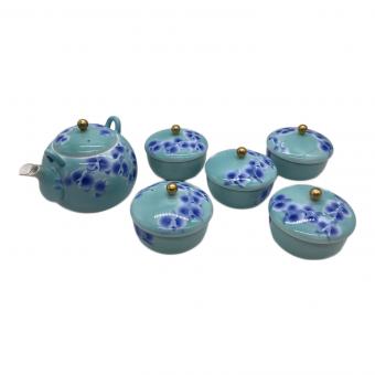 深川製磁 (フカガワセイジ) 湯呑み揃え 胡蝶蘭